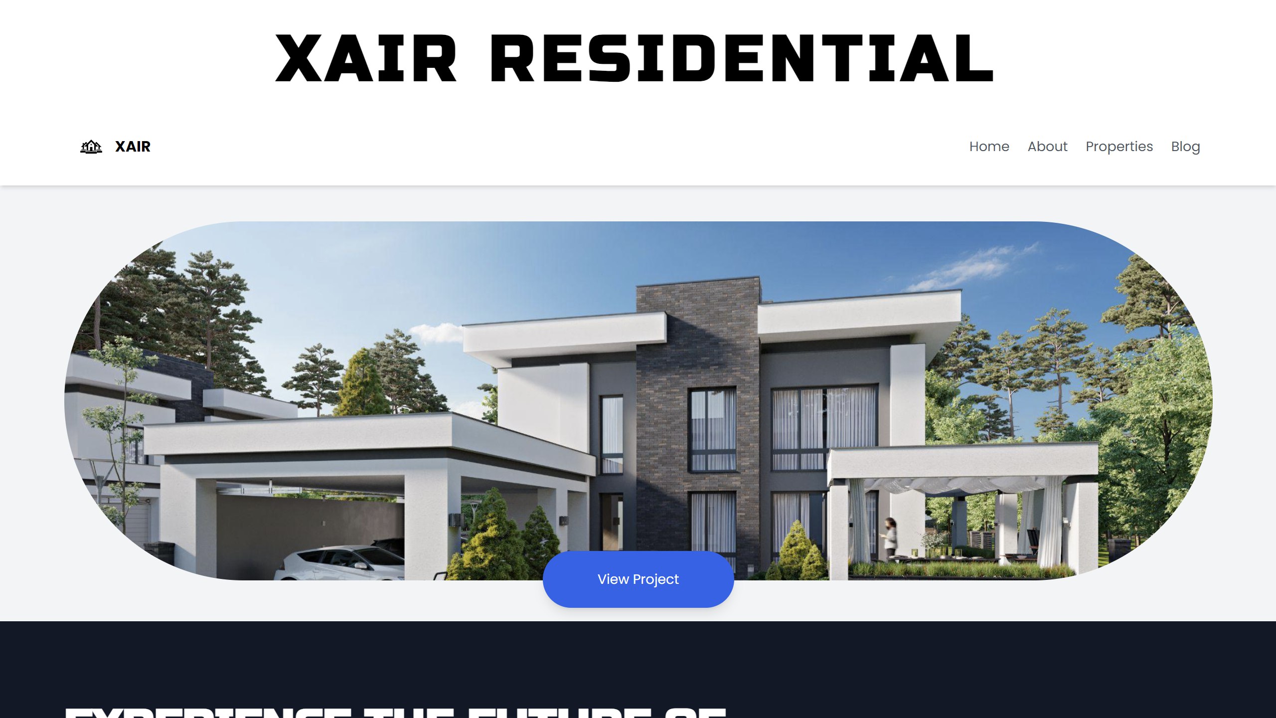 Estate Website Image